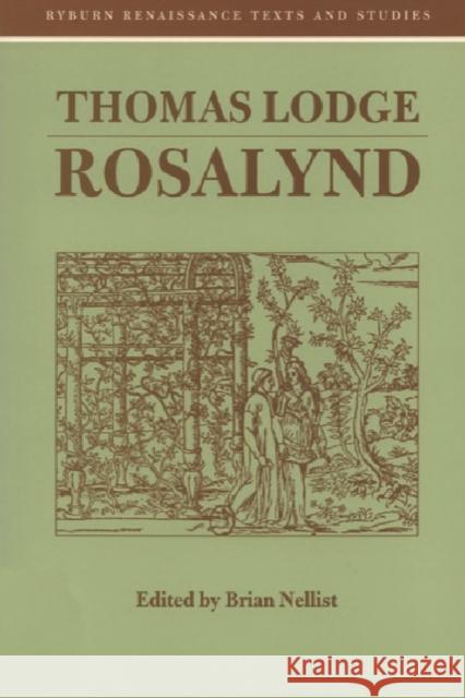 Rosalynd Thomas Lodge, Brian Nellist 9781853311062 Edinburgh University Press - książka