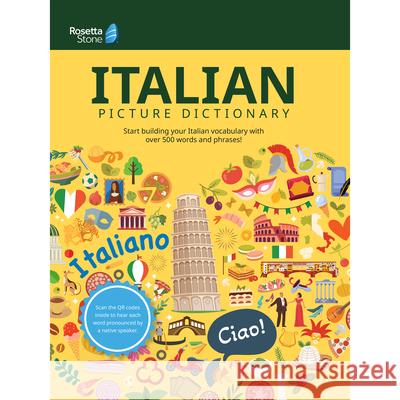 Rosetta Stone Italian Picture Dictionary Rosetta Stone 9781967345991 Rosetta Stone - książka