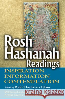 Rosh Hashanah Readings: Inspiration, Information and Contemplation Rabbi Dov Peretz Elkins 9781580234375 Jewish Lights Publishing - książka