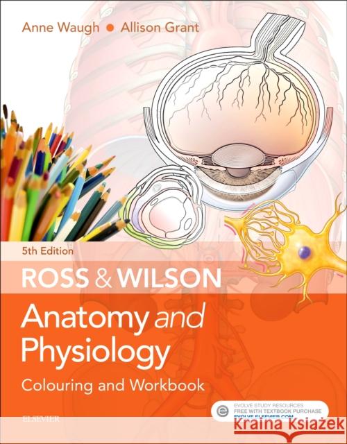 Ross & Wilson Anatomy and Physiology Colouring and Workbook Anne Waugh Allison Grant 9780702073250 Elsevier - książka