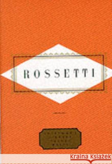 Rossetti Poems Christina Rossetti 9781857157024 Everyman - książka