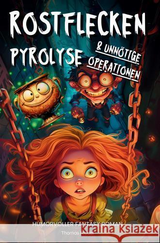 Rostflecken, Pyrolyse und unnötige Operationen | Ein humorvoller Fantasy Roman Thomas Riedel 9789403783352 Thomas Riedel - książka