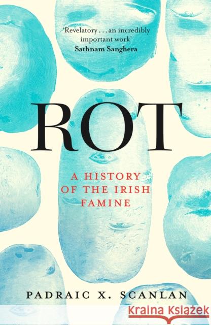 Rot: A History of the Irish Famine Padraic X. Scanlan 9781472146892 LITTLE BROWN PAPERBACKS (A&C) - książka