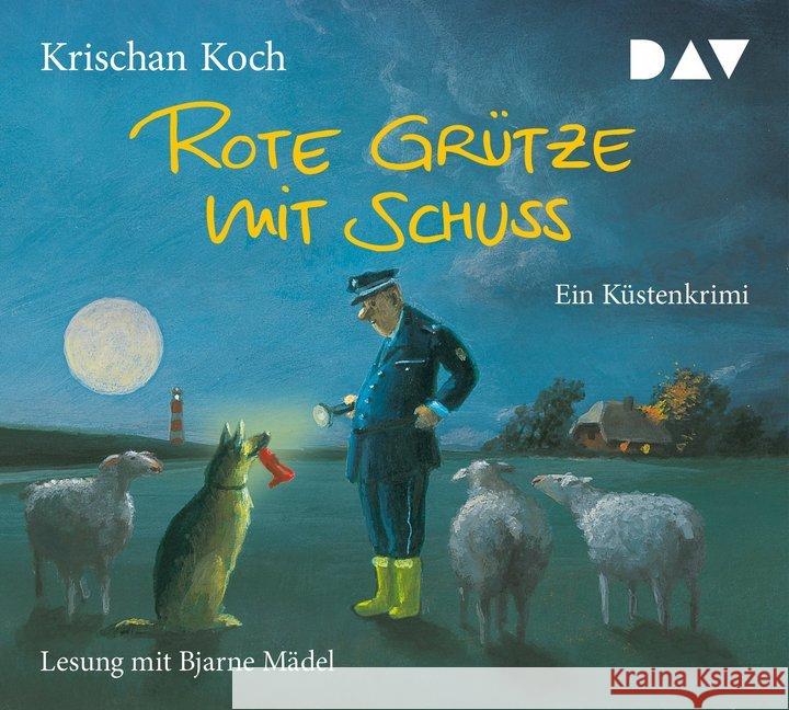 Rote Grütze mit Schuss, 4 Audio-CDs : Ein Küstenkrimi. Gekürzte Lesung Koch, Krischan 9783862312610 Der Audio Verlag, DAV - książka