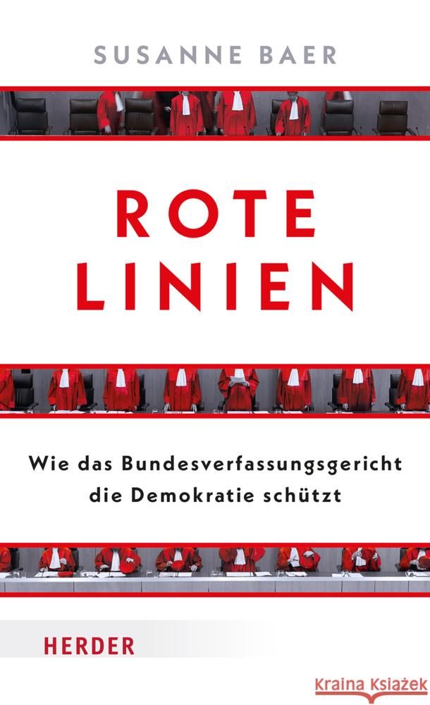 Rote Linien Baer, Susanne 9783451074066 Herder, Freiburg - książka