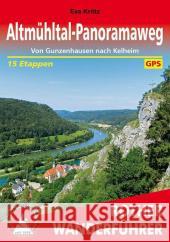 Rother Wanderführer Altmühltal-Panoramaweg : Von Gunzenhausen nach Kelheim. 15 Etappen. GPS-Tracks zum Download Krötz, Eva 9783763344703 Bergverlag Rother - książka
