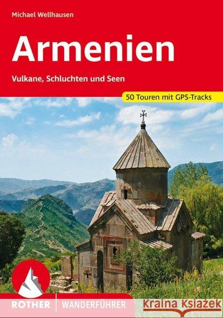 Rother Wanderführer Armenien Wellhausen, Michael 9783763345687 Bergverlag Rother - książka