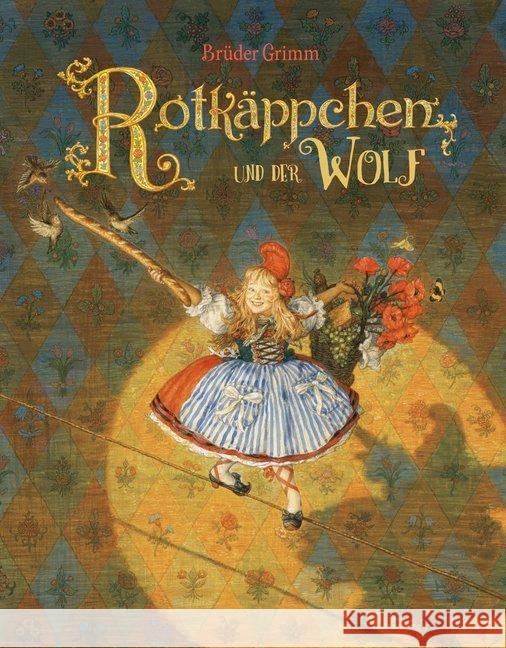 Rotkäppchen und der Wolf Grimm, Jacob; Grimm, Wilhelm 9783946693055 Wunderhaus Verlag - książka