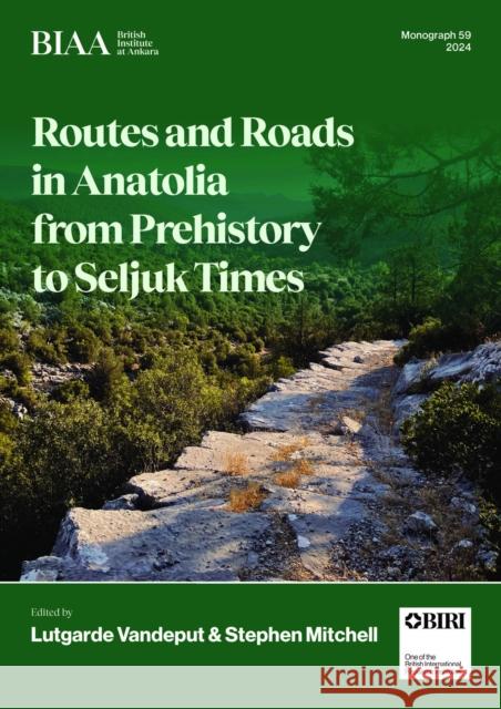 Routes and Roads in Anatolia from Prehistory to Seljuk Times Lutgarde Vandeput Stephen Mitchell 9781912090099 British Inst of Archaeology at Ankara - książka