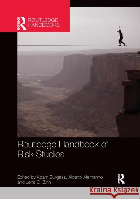 Routledge Handbook of Risk Studies Adam Burgess Alberto Alemanno Jens Zinn 9780367335922 Routledge - książka