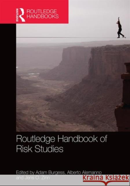 Routledge Handbook of Risk Studies Adam Burgess Alberto Alemanno Jens Zinn 9781138022867 Routledge - książka