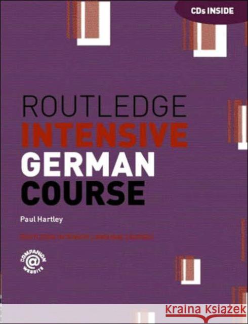 Routledge Intensive German Course Paul Hartley 9780415253475 Routledge - książka