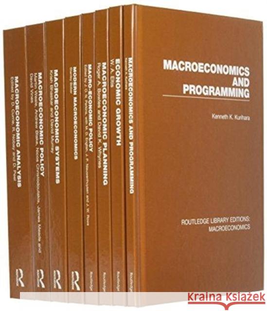 Routledge Library Editions: Macroeconomics Various 9781138937468 Routledge - książka