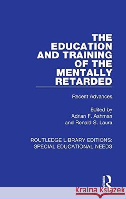 Routledge Library Editions: Special Educational Needs  Various 9781138585324 Routledge Library Editions: Special Education - książka
