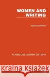 ROUTLEDGE LIBRARY EDITIONS WOMEN & WRITI VARIOUS 9781032263458 TAYLOR & FRANCIS