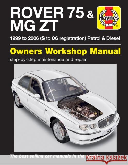 Rover 75 & MG ZT Haynes Publishing 9780857339317 Haynes Publishing Group - książka