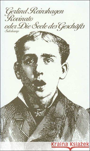 Rovinato oder die Seele des Geschäfts Reinshagen, Gerlind 9783518040324 Suhrkamp - książka