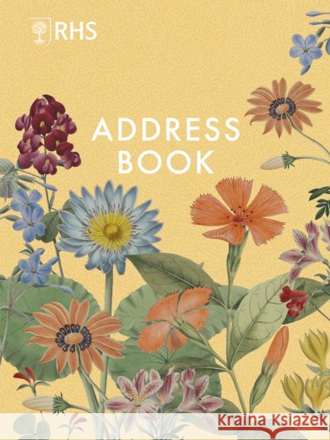 Royal Horticultural Society Desk Address Book Royal Horticultural Society 9781836004974 Quarto Publishing PLC - książka