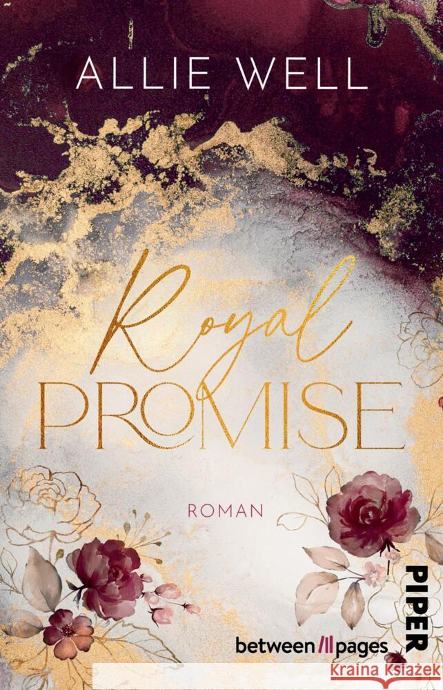 Royal Promise Well, Allie 9783492508476 between pages by Piper - książka