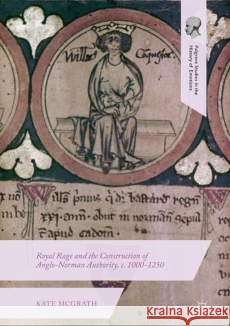 Royal Rage and the Construction of Anglo-Norman Authority, C. 1000-1250 McGrath, Kate 9783030112226 Palgrave MacMillan - książka