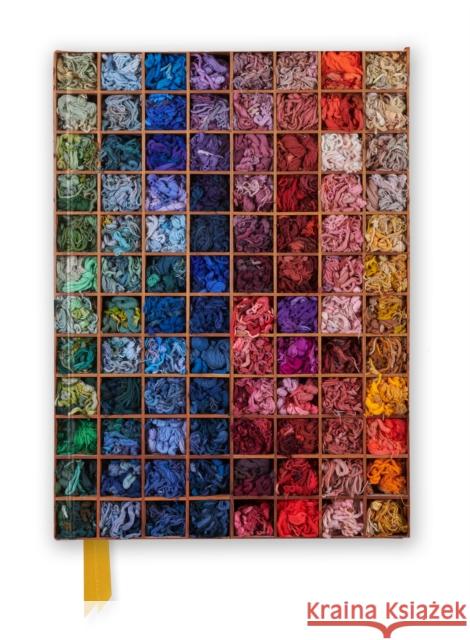 Royal School of Needlework: Wall of Wool (Foiled Journal)  9781804173107 Flame Tree Publishing - książka