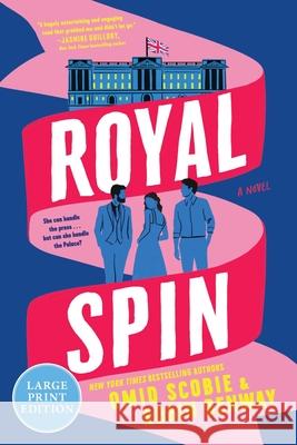 Royal Spin Omid Scobie Robin Benway 9780063475533 William Morrow Large Print - książka