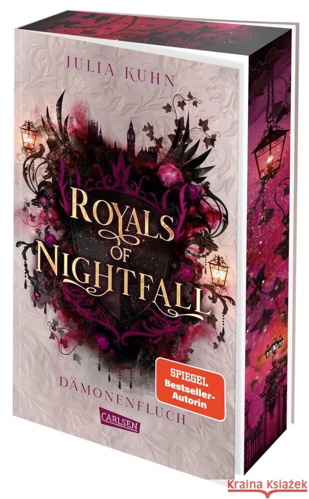 Royals of Nightfall. Dämonenfluch (Royal Shadows 1) Kuhn, Julia 9783551585639 Carlsen - książka
