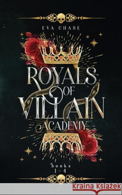 Royals of Villain Academy: Books 1-4 Eva Chase 9781998752034 Ink Spark Press - książka