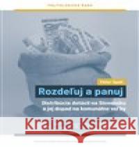 Rozdeľuj a panuj Peter Spáč 9788073255206 Centrum pro studium demokracie a kultury - książka