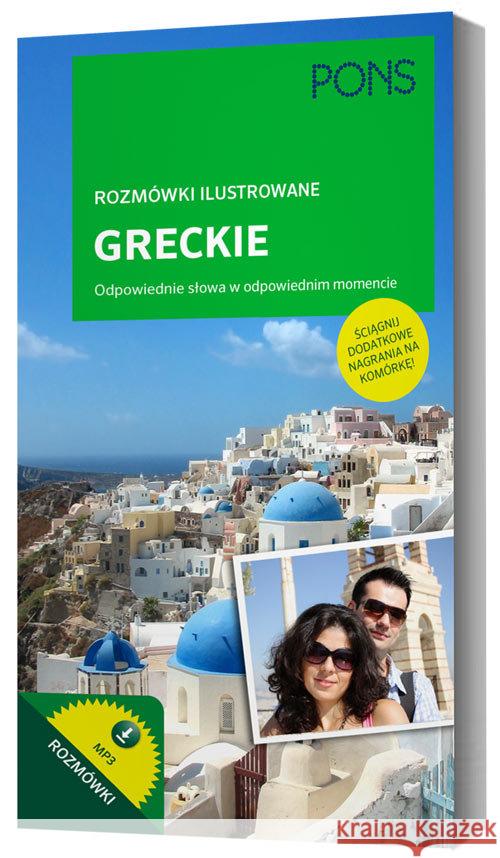 Rozmówki ilustrowane audio - greckie PONS  9788377155592 LektorKlett - książka