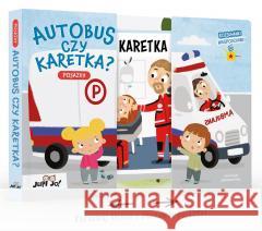 Rozsuwanki-niespodzianki. Autobus czy karetka? Magdalena Młodnicka, Agnieszka Matz 9788381446990 Jedność - książka