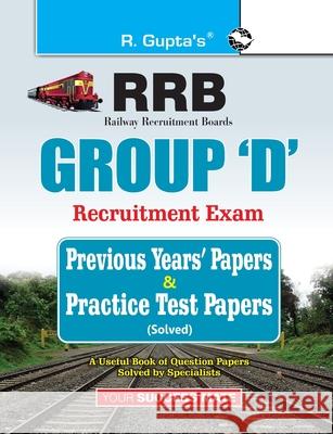 Rrb: Group 'D' Recruitment Exam Previous Years' Papers & Practice Test Papers (Solved) Sanjay Kumar 9789387604629 Ramesh Publishing House - książka
