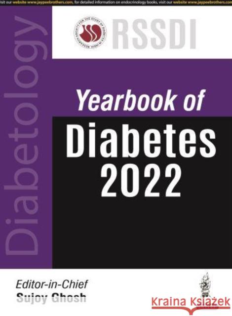 RSSDI Yearbook of Diabetes 2022 Sujoy Ghosh 9789354657740 Jaypee Brothers Medical Publishers - książka