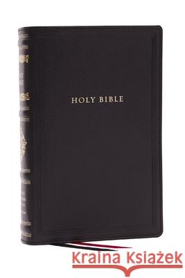 RSV Personal Size Bible with Cross References, Black Genuine Leather, (Sovereign Collection) Thomas Nelson 9781400337958 Thomas Nelson Publishers - książka