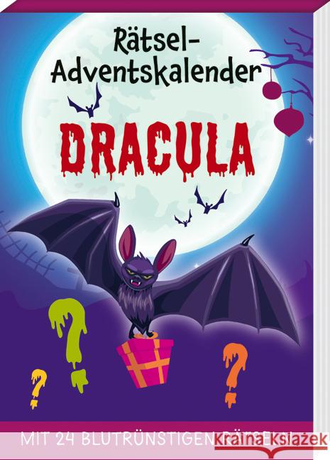 Rätseladventskalender Dracula Schwarz, Emil 9783780614254 Kaufmann - książka