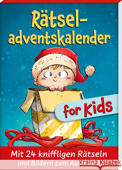 Rätseladventskalender for Kids 3 Lückel, Kristin 9783780618344 Kaufmann - książka