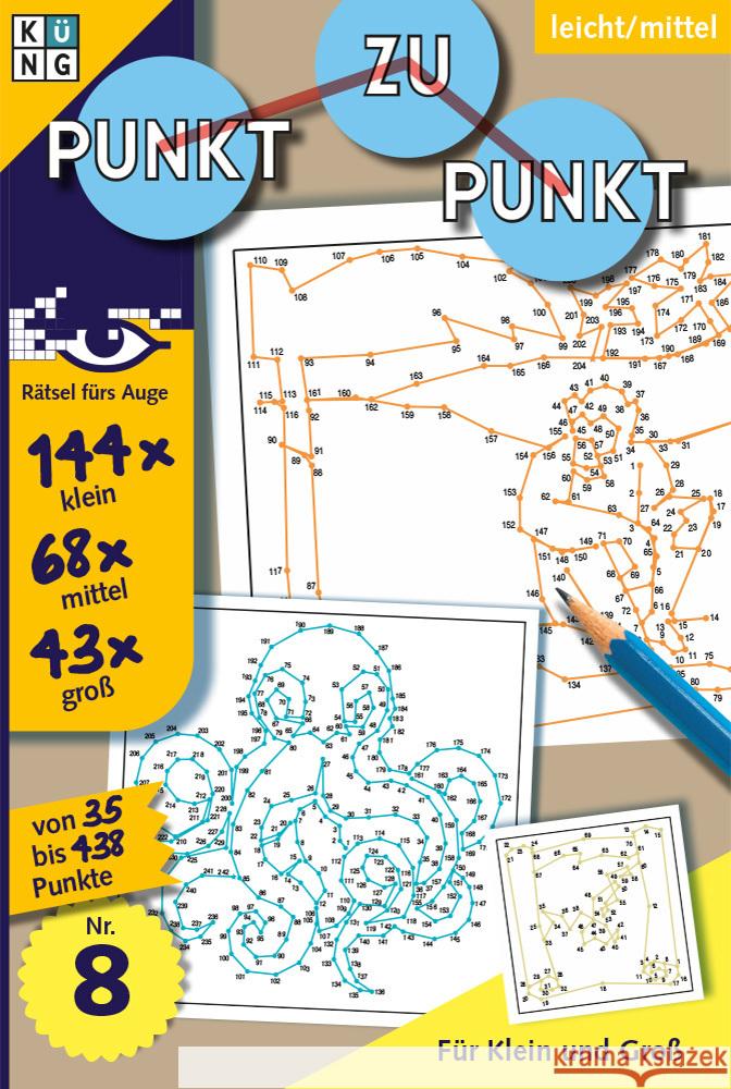 Rätselbuch Punkt zu Punkt Conceptis Puzzles 9783906949888 Keesing - książka