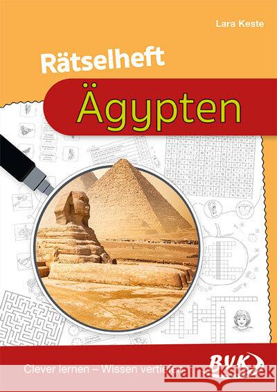 Rätselheft Ägypten Keste, Lara 9783965203075 BVK Buch Verlag Kempen - książka