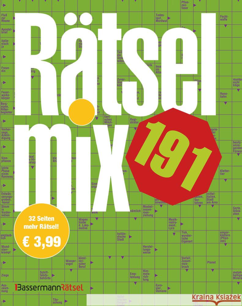 Rätselmix 191 Krüger, Eberhard 9783809448525 Bassermann - książka