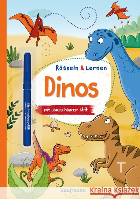 Rätseln & Lernen - Dinos Kamlah, Klara 9783780664976 Kaufmann - książka