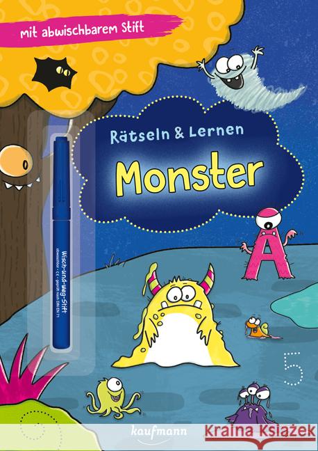 Rätseln & Lernen - Monster Kamlah, Klara 9783780665508 Kaufmann - książka