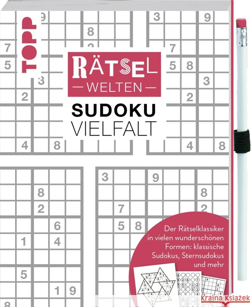 Rätselwelten - Sudoku Vielfalt Berendes, Silke 9783772445354 Frech - książka