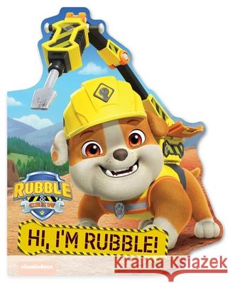 Rubble & Crew: Rubble's Bulldozer Shaped Board Book Buzzpop 9781499817690 Buzzpop - książka