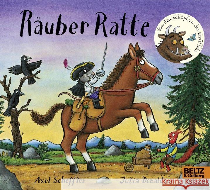 Räuber Ratte : Vierfarbiges Pappbilderbuch Scheffler, Axel; Donaldson, Julia 9783407795939 Beltz - książka