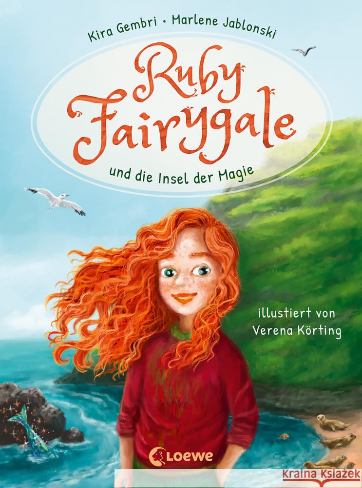 Ruby Fairygale und die Insel der Magie (Erstlese-Reihe, Band 1) Gembri, Kira, Jablonski, Marlene 9783743211117 Loewe - książka