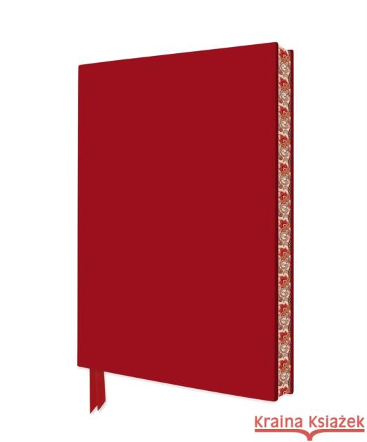 Ruby Red Artisan Notebook (Flame Tree Journals)  9781804176979 Flame Tree Publishing - książka