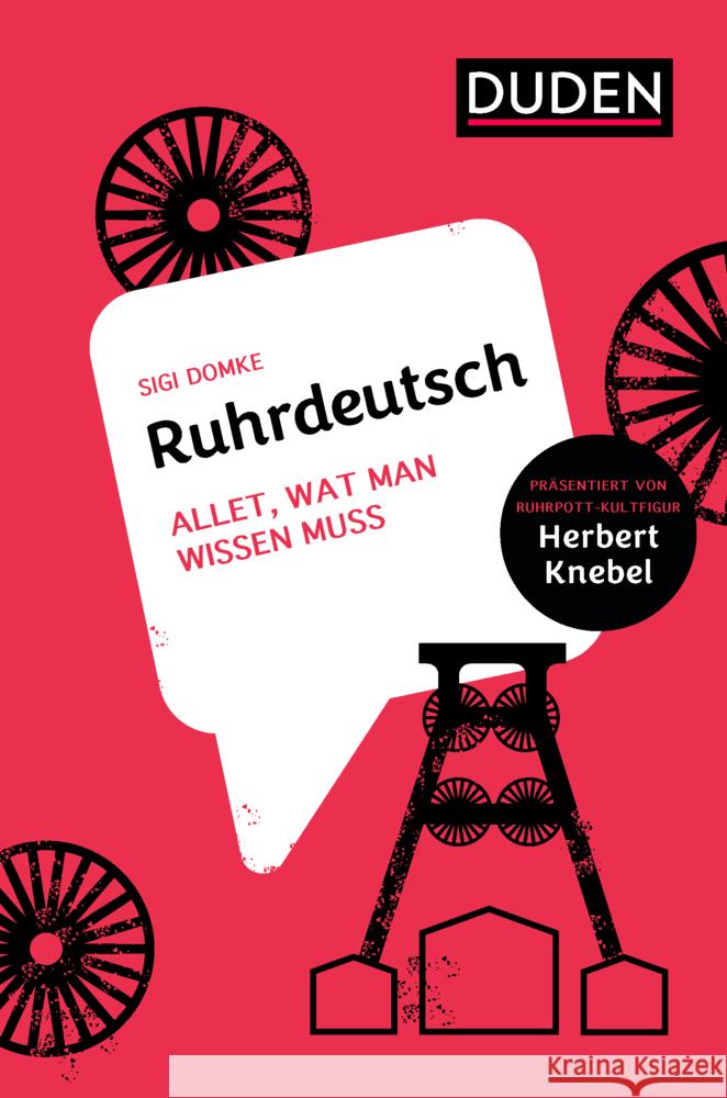 Ruhrdeutsch Domke, Sigi 9783411756810 Duden - książka
