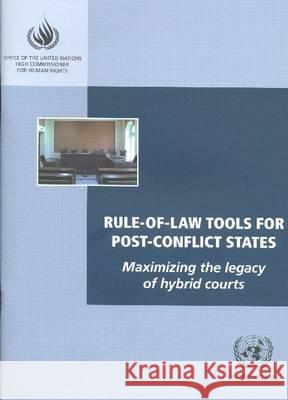 RULE-OF-LAW TOOLS FOR POST-CONFLICT STATES United Nations. Office Of The High Commissioner For Human Ri 9789211541823 UNITED NATIONS - książka