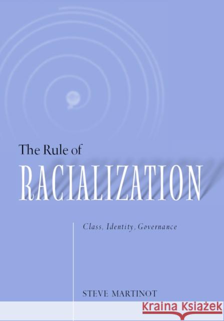 Rule of Racialization: Class, Identity, Governance Martinot, Steve 9781566399821 Temple University Press - książka