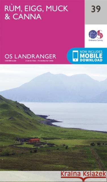 Rum, Eigg & Muck Ordnance Survey 9780319261378 Ordnance Survey - książka